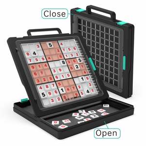 Bulmaca oyuncaklar bağlantı küp DIY yapı taşı seti eğitici oyuncaklar çocuklar için ABS plastik Gauss Sudoku (4 seviyeleri 1) kök - Product Image 5