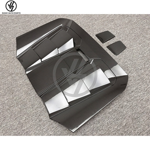 New Dry Carbon Fiber Front Hood <b>Bonnet</b> for Huracan EVO-Black Glossy Twill Weave Accurate 1:1 Fitment - Product Image 5