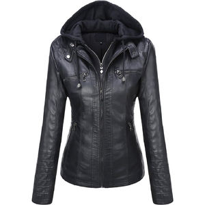 Chaqueta de Cuero Reversible Personalizable para Mujer, de Piel de Oveja Genuina, a la Moda 2026, Resistente al Viento, Precio al por Mayor - Product Image 6