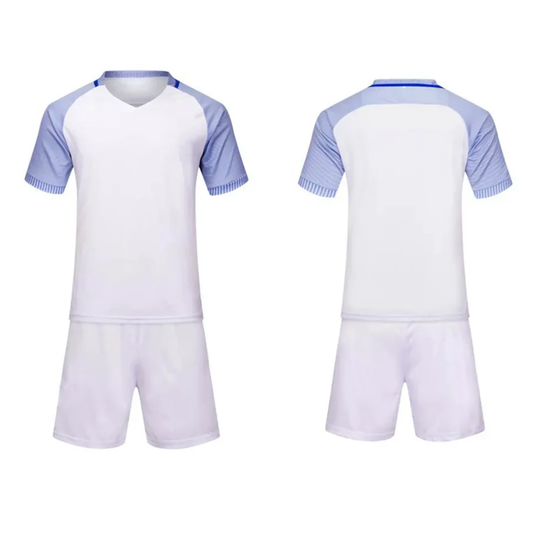 Best Selling Adulto/Crianças Uniforme De Futebol Homens Sublimação Azul Branco Clássico Em Branco Brasil EUA equipe nacional de futebol das mulheres Jersey