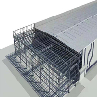 Edificio de Almacén con Estructura de Acero, Nave Industrial Prefabricada, Almacén, Logística, Fábrica, Taller