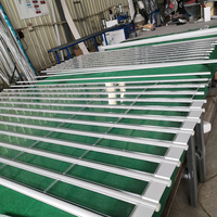 Porte à enroulement manuelle anti-UV transparente pour maisons, garage moderne, porte à enroulement extérieure pour véranda, appartement résidentiel