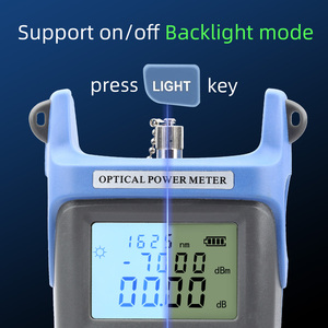 Penguji Kabel Serat Optik FTTH dengan Konektor SC/FC Meteran Daya Serat Optik -70 DBm~+6 DBm - Product Image 6