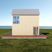 Appartement conteneur portable démontable, villa préfabriquée, maison modulaire à ossature acier, maison préfabriquée pour habitation avec toilettes