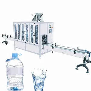 Nuevo diseño 5-10L máquina de llenado automático línea de producción de llenado de agua potable