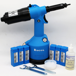 Outil d'insertion pneumatique M3-M12 Rivet écrou pistolet outil pneumatique M0312 pistolet à <span class=keywords><strong>riveter</strong></span> pneumatique riveteuse hydraulique - Product Image 6