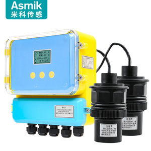 Sensor de Nivel Ultrasónico Asmik 0-60m 4-20mA de Doble Canal para Medición de Nivel de Líquido - Product Image 2