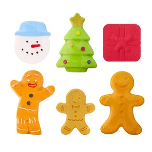 Regalos de Navidad, Set de Bombas de Baño Hechas a Mano, Cuidado de la Piel para Mujeres, Bombas de Baño Navideñas para Niños - Product Image 4