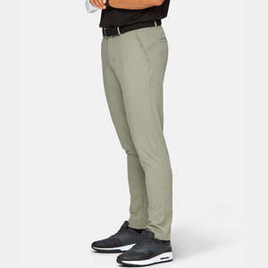 Pantalons de golf en polyester élastomère Pantalons de golf décontractés à séchage rapide pour hommes Pantalons gris clair Pantalons de jogging pour hommes - Product Image 3