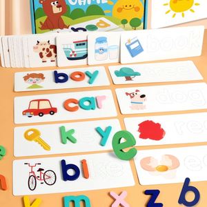 Juego de Letras para Preescolar, Juego de Ortografía de Madera, Juguetes Educativos para Niños de 2, 3, 4 y 5 Años - Product Image 4