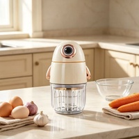 Robot culinaire multifonctionnel mini pour bébé, boîtier en plastique, cuiseur électrique portable pour cuisiner et mélanger, écologique et performant
