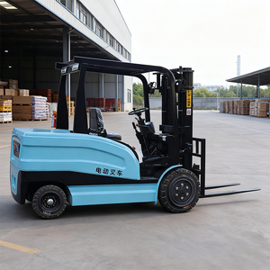 Chariot élévateur électrique peu coûteux de 2,5 tonnes avec batterie au plomb-acide ; Chariot élévateur à contrepoids de 3 tonnes ; Utilisation agricole/domestique de 5 tonnes. - Product Image 2