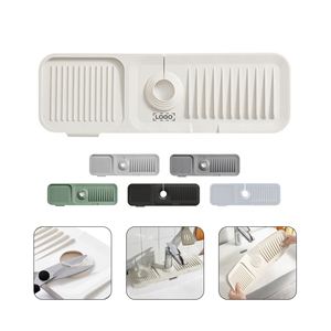 Protector de Salpicaduras de Silicona Cuadrado con Logotipo Personalizado, Ligero y Absorbente, para Fregaderos de Cocina, Alfombrilla de Drenaje para Encimeras - Product Image 2