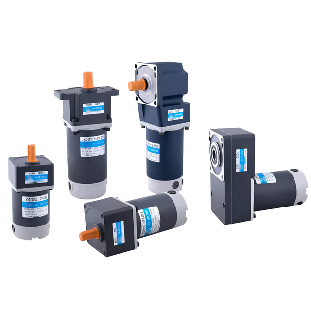 High Torque 40W-1800rpm Gear Motor 90mm DC Brushed Motor for Home Appliance Boat Fan-12V-90V 110V