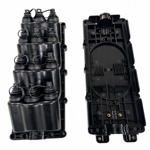 กล่องกระจายไฟเบอร์ออปติกแบบติดตั้งภายนอกอาคาร IP68 MST 12 พอร์ต สำหรับขายส่งจากโรงงาน พร้อมซีลยางกันน้ำแบบเจล SC APC LC สำหรับติดตั้งบนเสาและผนัง - Product Image 1