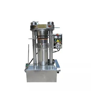 Máquina de prensado de aceite hidráulico de alta velocidad de tamaño pequeño extracción de aceite de sésamo de Palma