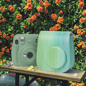 Étui pour appareil photo instantané Lerp&Customize Design compatible avec <span class=keywords><strong>Instax</strong></span> <span class=keywords><strong>Mini</strong></span> <span class=keywords><strong>8</strong></span>/9/11/12/13 avec poche et bandoulière réglable - Product Image 3