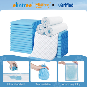 Elintree underpad nhà sản xuất nổi Puppy PEE <span class=keywords><strong>Pads</strong></span> thấm dùng một lần Pet đào tạo <span class=keywords><strong>Pads</strong></span> với trở lại Sticker - Product Image 2