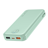 Logo OEM 10000mAh Chargeur mural portable de grande capacité avec prise secteur Chargeur avec câble intégré pour IPhone PD22.5W Charge rapide PowerBank