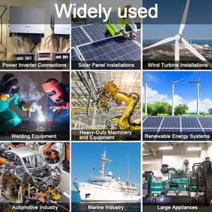 Cabo de Cobre Trançado <span class=keywords><strong>2</strong></span> AWG 600V para Soldagem, Bateria, Energia Solar e Fio Elétrico DC para Automotivo/Solar/Gerador - Product Image 5