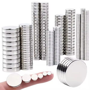 Muestra Gratuita de Imán de Neodimio Fuerte en Forma de Disco N35 N38 N45 N52, Imán Plano y Redondo Delgado de 10x3 5x2 15x5 8x3 12x3 15x3mm, Imanes de Neodimio - Product Image 1