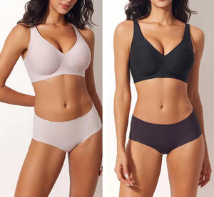 <span class=keywords><strong>Reggiseno</strong></span> Sportivo Push-Up <span class=keywords><strong>Senza</strong></span> Fili per Donna, <span class=keywords><strong>Senza</strong></span> Cuciture, con Coppe 3/4, Imbottiture Rimovibili, Traspirante ed Ecologico - Product Image 4