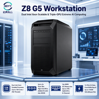 Workstation Ai Z8G5 dengan 2*CPU 5418Y RTX A4000 16GB 128GB /1700w Tersedia dalam Stok