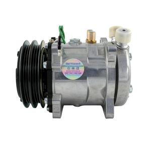 Compresor de Aire Acondicionado Universal SD507 AC 5H11 12V/24V para Maquinaria Agrícola, Camiones, Tractores, Excavadoras - Product Image 5
