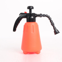 Farmjet Botol Bundar Plastik 1,5l, Penyemprot Bunga Taman Genggam Pompa Tekanan Manual