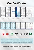 Grand minuteur de cuisine numérique magnétique à affichage LED en plastique écologique, 3 niveaux de volume, silencieux, flash, compte à rebours visuel
