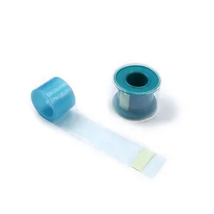 BLUENJOY Good Quality Transparent Medical Silicone Adhesive Tape Surgical Adhesive Blue Tape