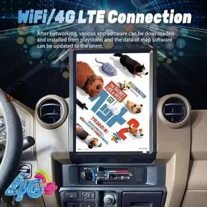 Reproductor Multimedia de Video para Toyota Land Cruiser LC70 LC75 LC76 2007-2021, Pantalla Android, Estéreo para Auto, Carplay, Radio, GPS, Navegación - Product Image 2
