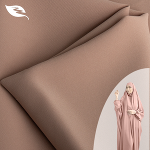 Multi-Color Customized <strong>Abaya</strong> <strong>Fabric</strong> For Women Dress/100% Plain Polyester Poka <strong>Fabric</strong> For Arabic Robe/Hajab - Product Image 1