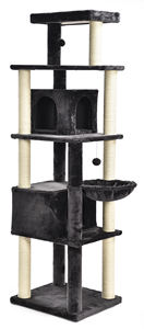 <span class=keywords><strong>Simple</strong></span> Arbre à Chat Maison Arbre à Gratter Escalade En Bois Meubles Pour Animaux De Compagnie - Product Image 2