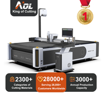 Plotter de Corte Digital Oscilante CNC AOL para Cuero y Fabricación de Calzado con Mesa de Alimentación Automática