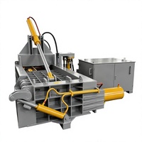 Presse à balles hydraulique pour métaux ferreux, machine de compactage industrielle pour le recyclage de l'acier, du fer, de l'aluminium et du cuivre