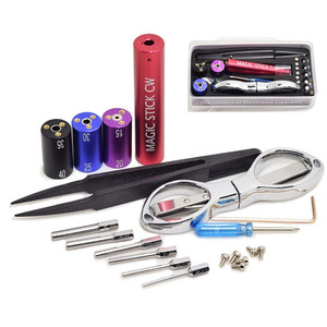 Kit de herramientas Magic Stick Cw Diy, juego de varillas enrolladoras 6 en 1 con tijeras y tornillos para cigarrillos electrónicos - Product Image 1