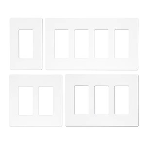 1-gang screwless tường tấm trẻ em an toàn ổ cắm bao gồm screwless tường Tấm chuyển đổi ánh sáng - Product Image 6