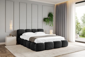 Luxuriöses Kingsize-Bett Gepolstertes Schlafzimmermöbel Mit Stauraum Hydraulischer Lift Modernes Italienisches Designer-Hauptschlafzimmerbett - Product Image 2
