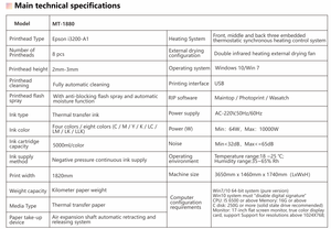 무투엠 1.8m 한슨 메인보드 에코 솔벤트 잉크젯 프린터 고속 지능형 솔벤트 프린터 XP600 I3200 - Product Image 6