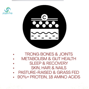 ผงคอลลาเจนไฮโดรไลซ์จากวัว 1 กก. อาหารหญ้าชนิดที่ 1 และ 3 ที่มีกรดอะมิโน <span class=keywords><strong>18</strong></span> ชนิดเพื่อสุขภาพผิว ผม และเล็บที่ดี - Product Image 2