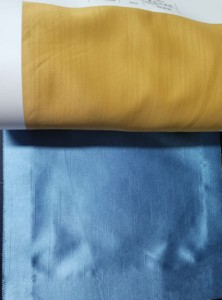 Thiết kế mới nổi sọc Twill vải da lộn thoáng khí màn rèm cho phòng khách phòng ngủ Sản xuất tại Trung Quốc Màu Đen - Product Image 3