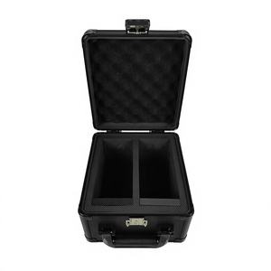 กล่องเก็บการ์ดแบบล็อคได้ สำหรับการ์ดเกรดแล้ว บรรจุการ์ดได้มากกว่า 60 ชิ้น เหมาะสำหรับการ์ดกีฬาและการ์ดสะสม การ์ดเบสบอล ป้องกันการ์ด - วัสดุ Al+ABS - Product Image 5