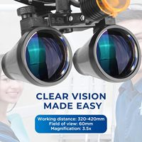 Loupes dentaires portables avec éclairage LED intégré pour inventaire en gros