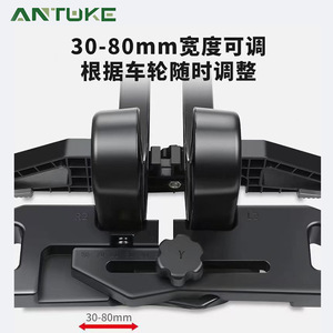Anker <b>Bicycle</b> <b>Rack</b> Floor Standing Adjustable ABS Black Powder Coating For Road Mountain Bike Display Stand - Product Image 4