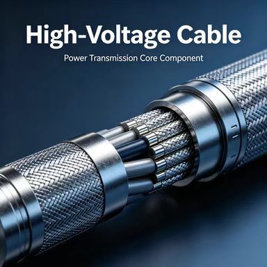 High Voltage Power Cable Copper Core XLPE Insulated Armored 35kV Underground Direct Buried Industrial Power Transmission Cable