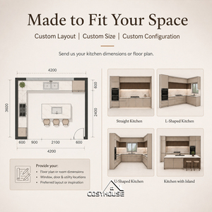 Set Completo di Mobili da <span class=keywords><strong>Cucina</strong></span> Moderni con Armadietti Bassi e Alti per la Casa - Product Image 3
