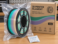 Filament PETG Candy Rainbow 1,75 mm 1 kg Résistant aux chocs, lot cohérent pour l'impression de pièces fonctionnelles en milieu agricole