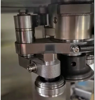 Máquina semiautomática de sellado de conservas de alimentos de latas, máquina selladora de tapado de cubierta de hojalata