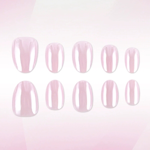 32 <span class=keywords><strong>Uñas</strong></span> Postizas de Gel Suave, Cortas y Redondas, Color Degradado, Reutilizables, Fáciles de Aplicar, con Aspecto de Salón, <span class=keywords><strong>Uñas</strong></span> a Presión, <span class=keywords><strong>Uñas</strong></span> con Pegamento, <span class=keywords><strong>Uñas</strong></span> Falsas - Product Image 3